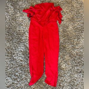 Large Red Women’s H&M Jumpsuit / Romper